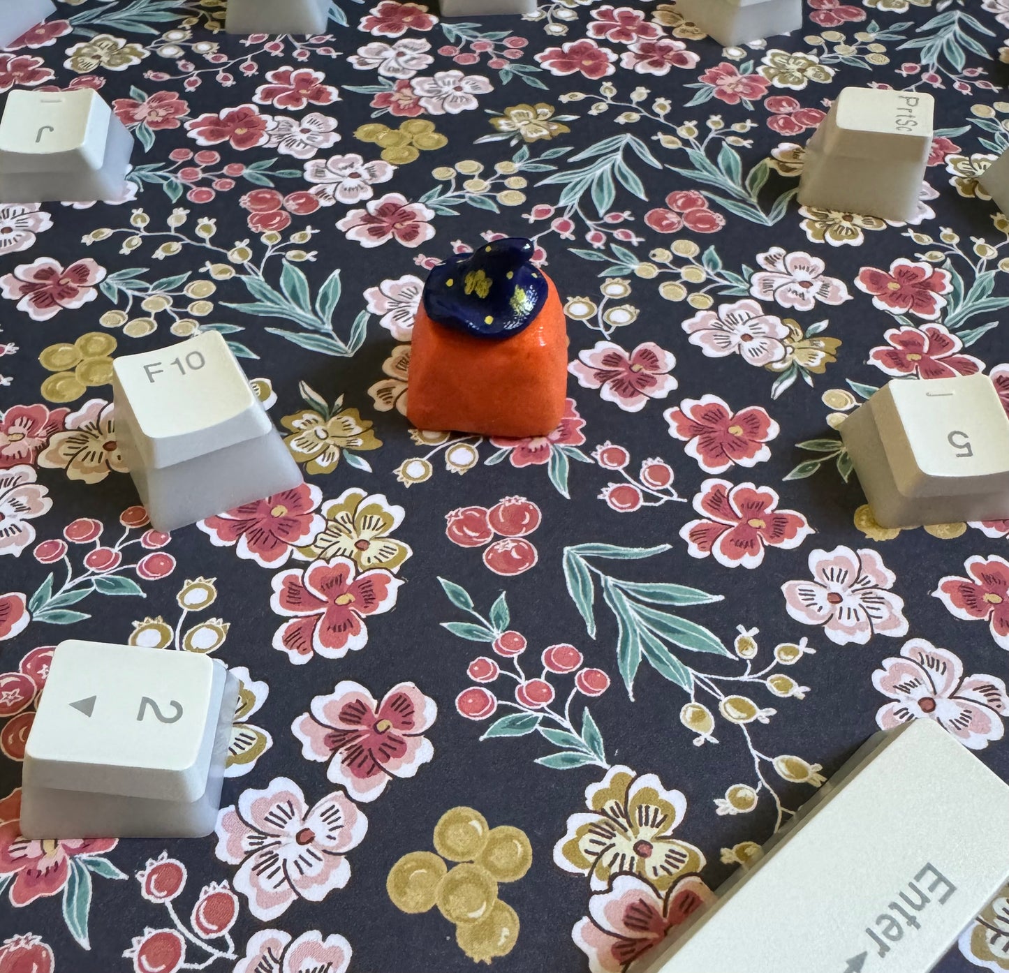 Witch Hat Polymer Clay Keycap