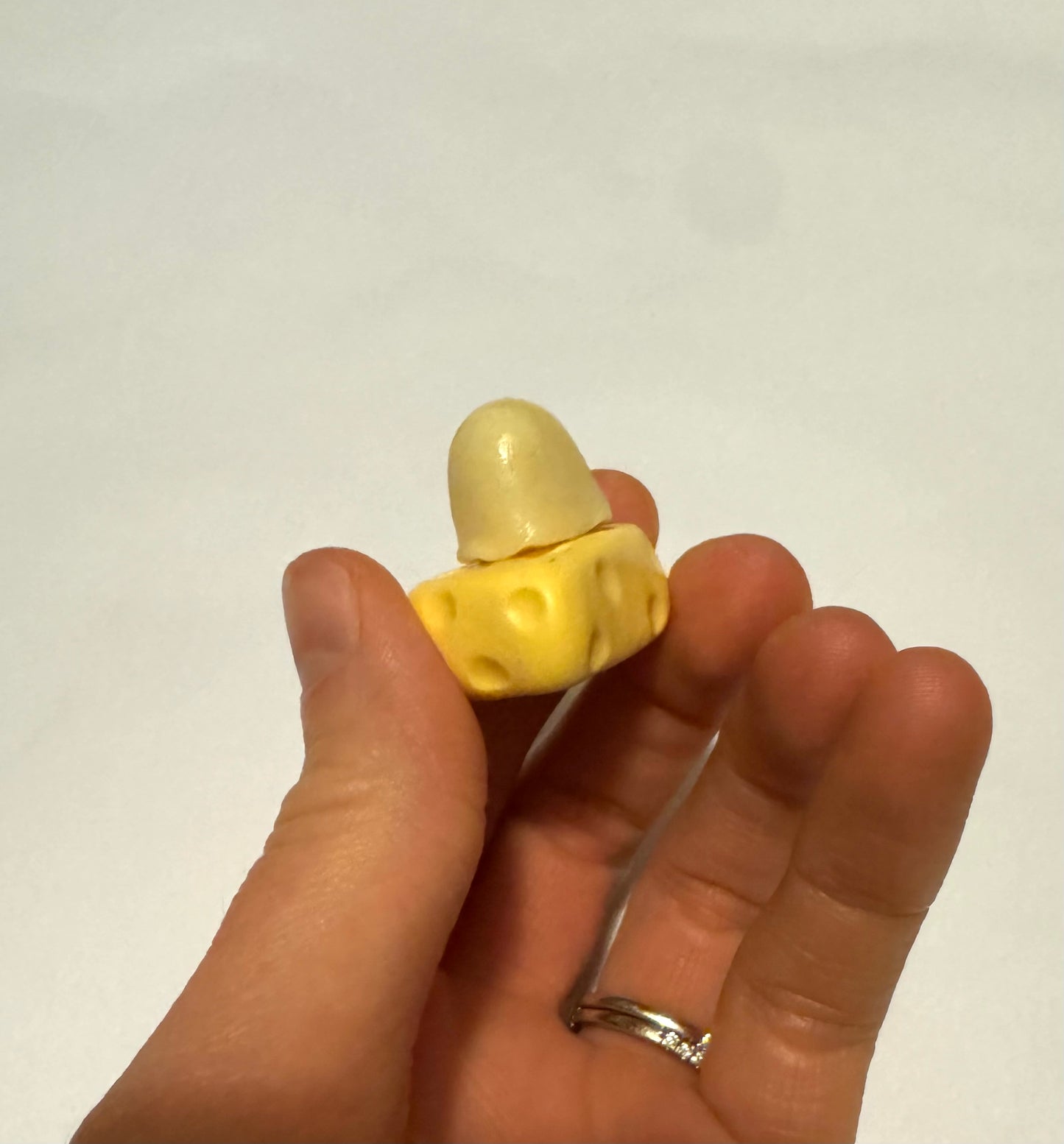 Clay Cheese & Glow in the Dark Friend