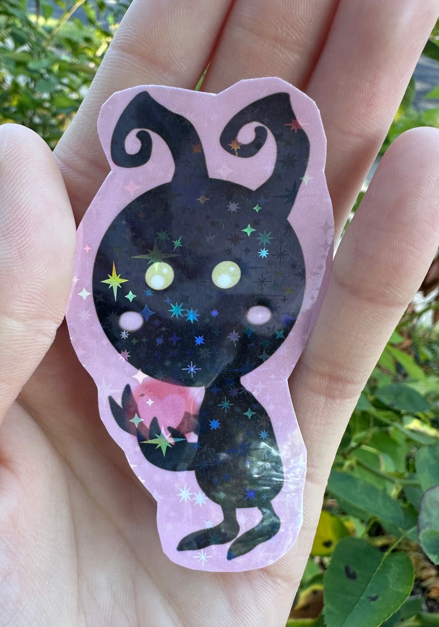 Monster with a Heart Vinyl Sticker