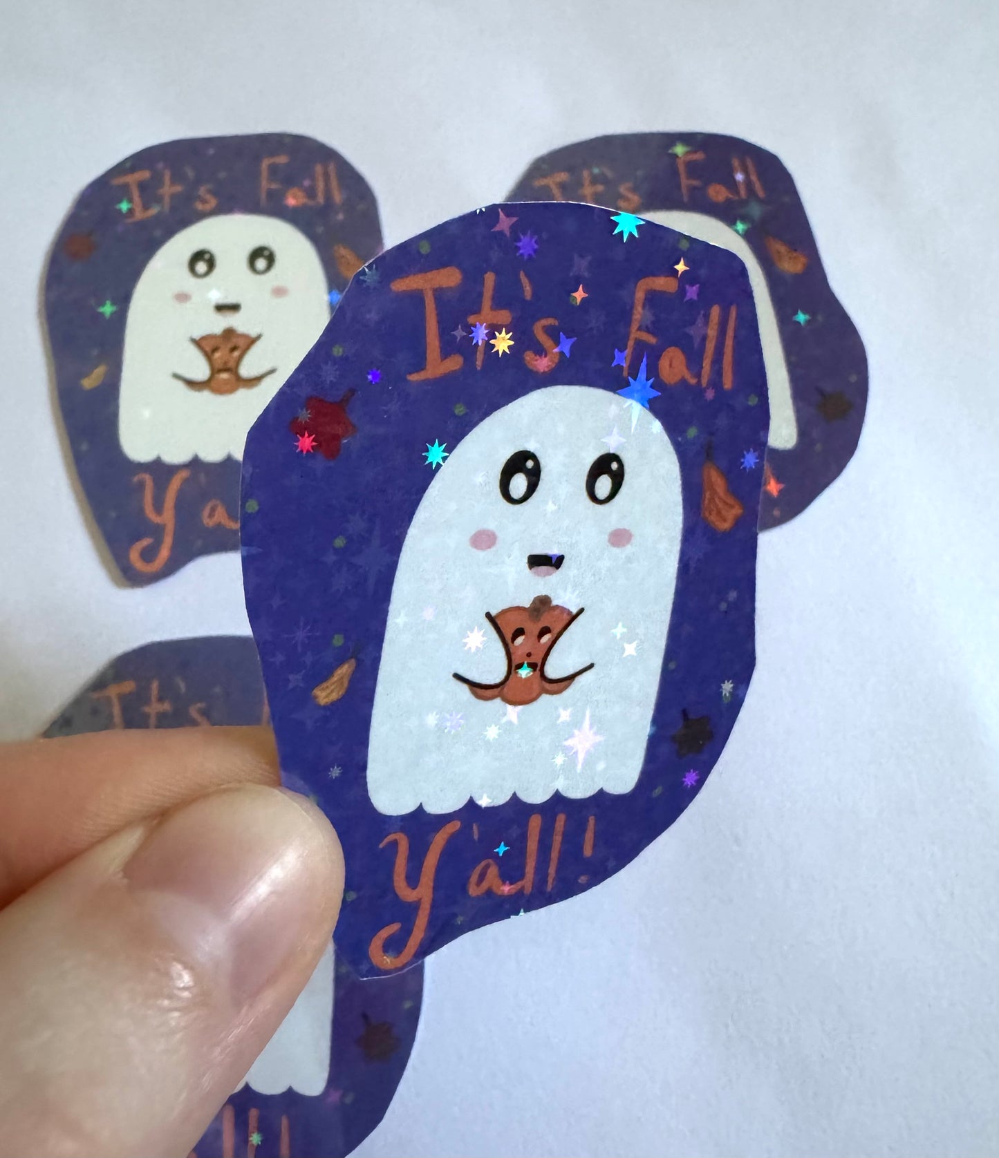 It’s Fall Y’all! Sparkly Vinyl Sticker