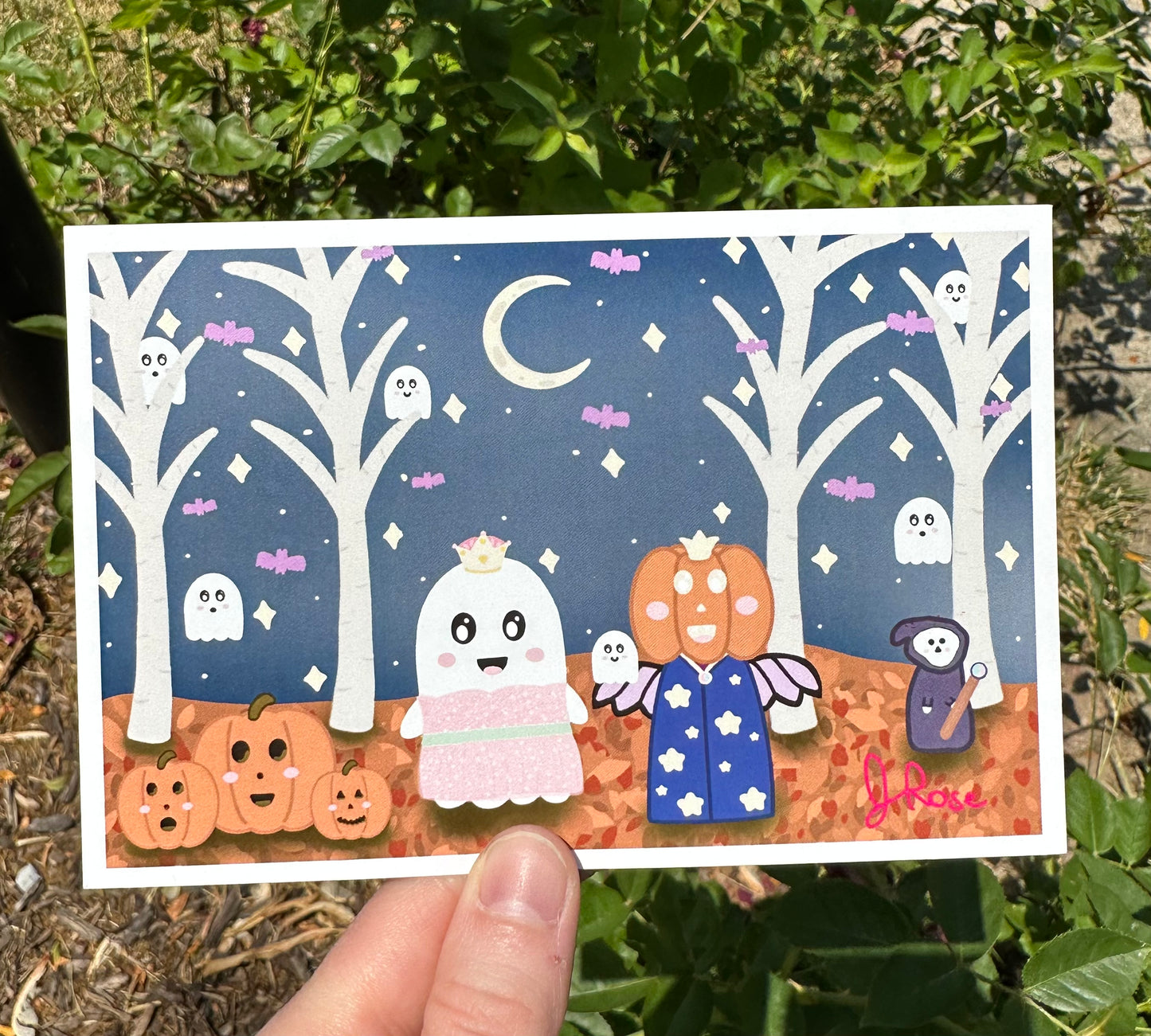 Welcome to Spookfall Hollow Art Print