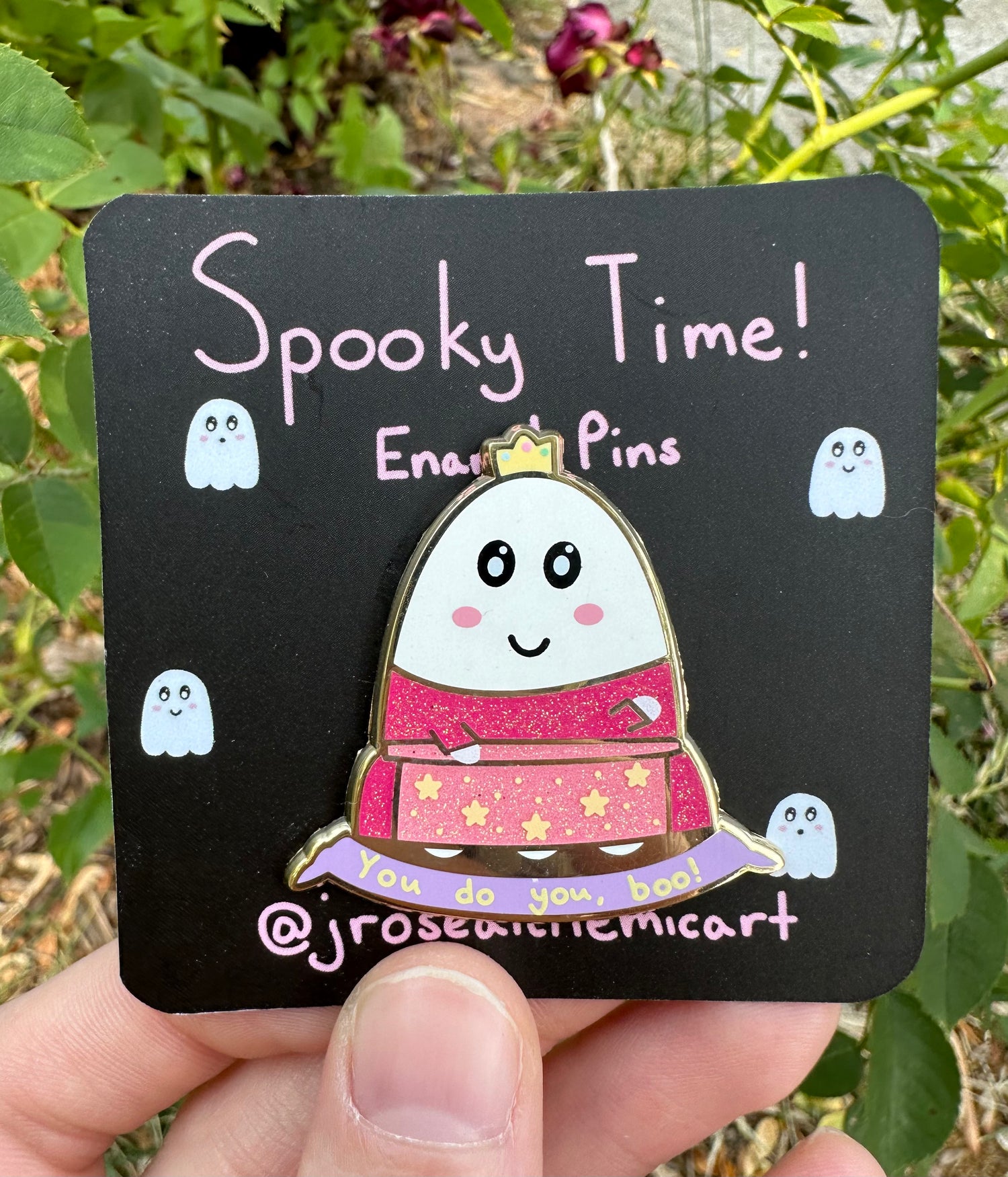 Spooky Enamel Pins