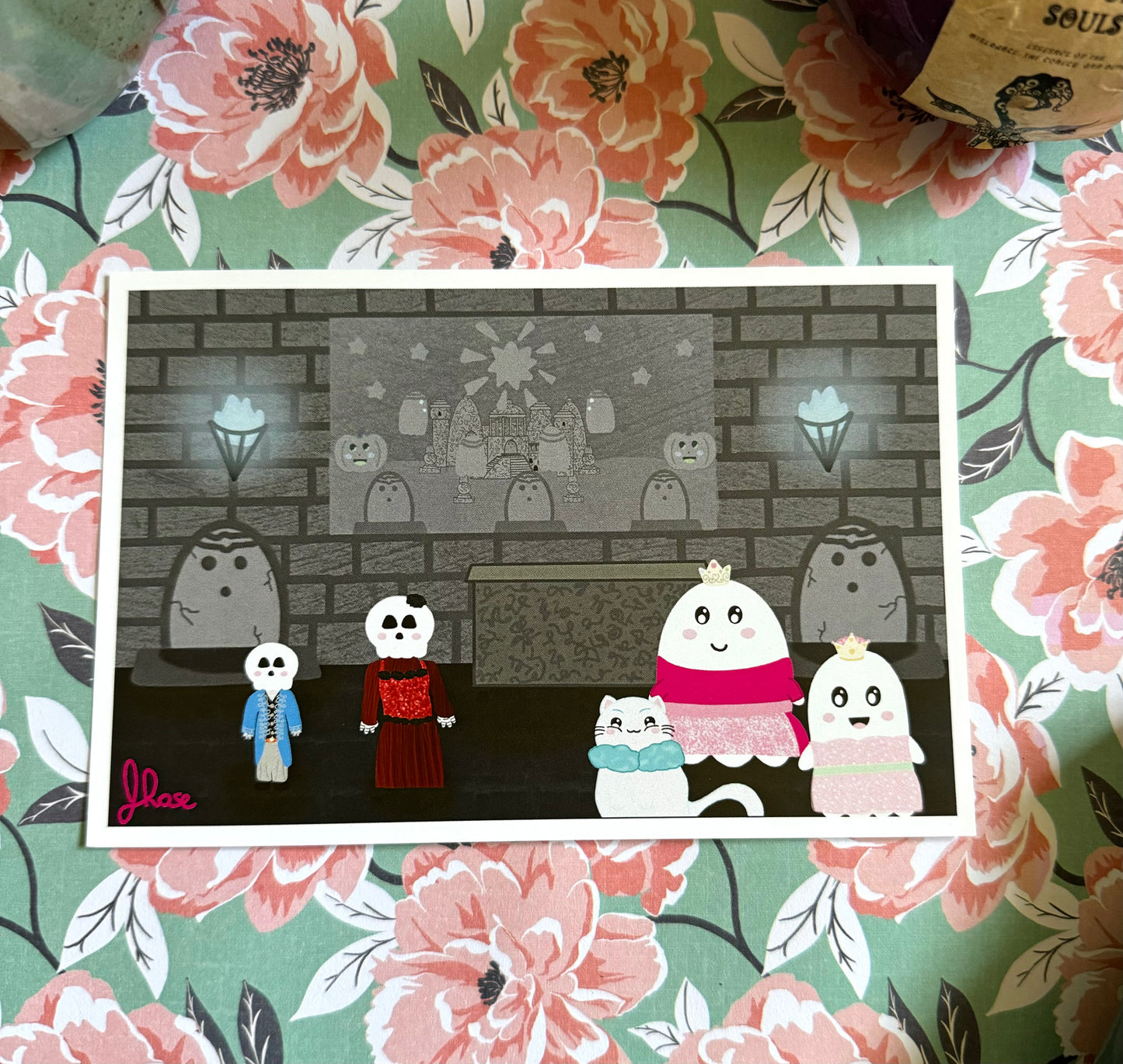 Spooky Crypt Art Print