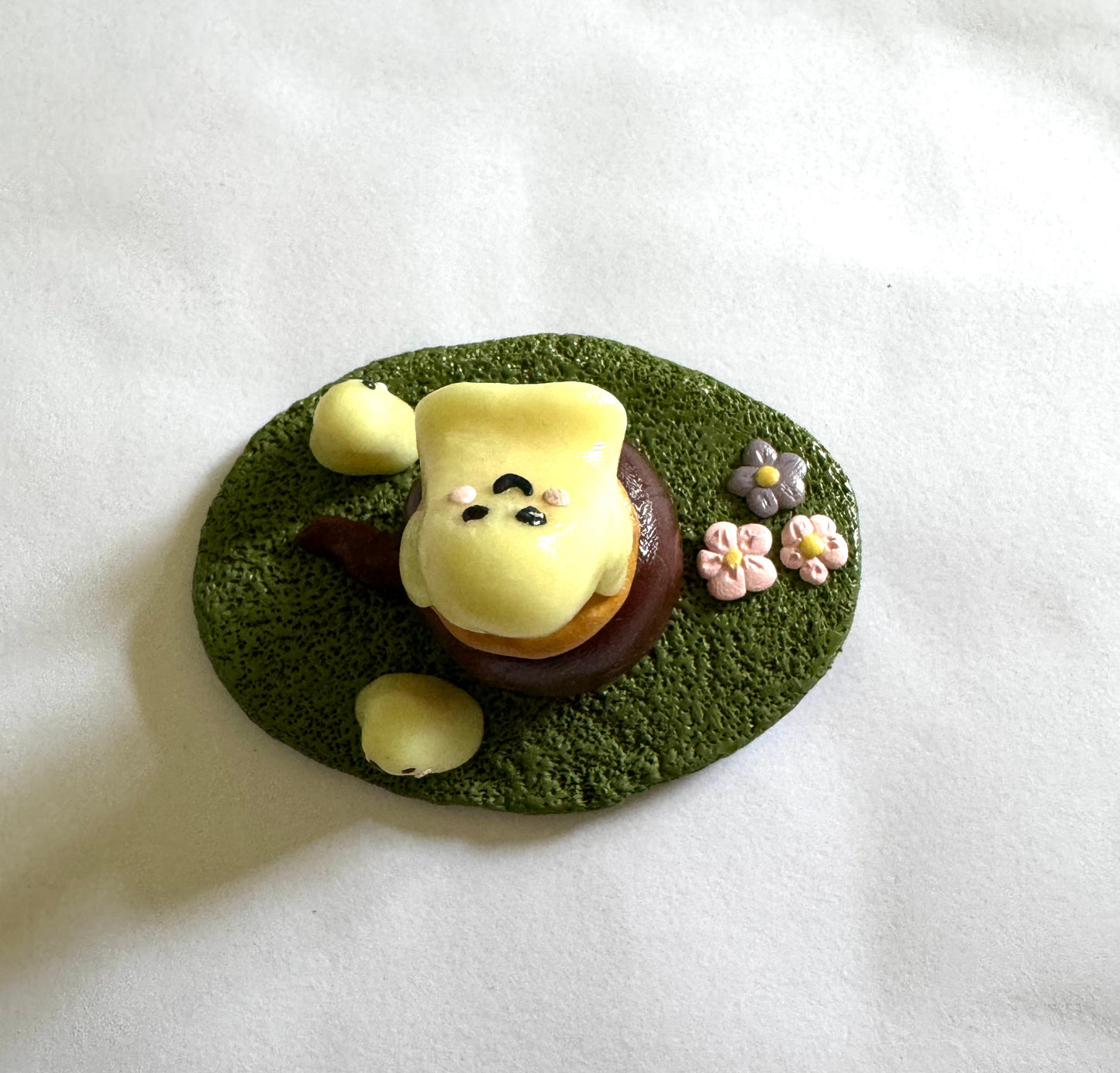 Clay Ghost Friends in a Forest