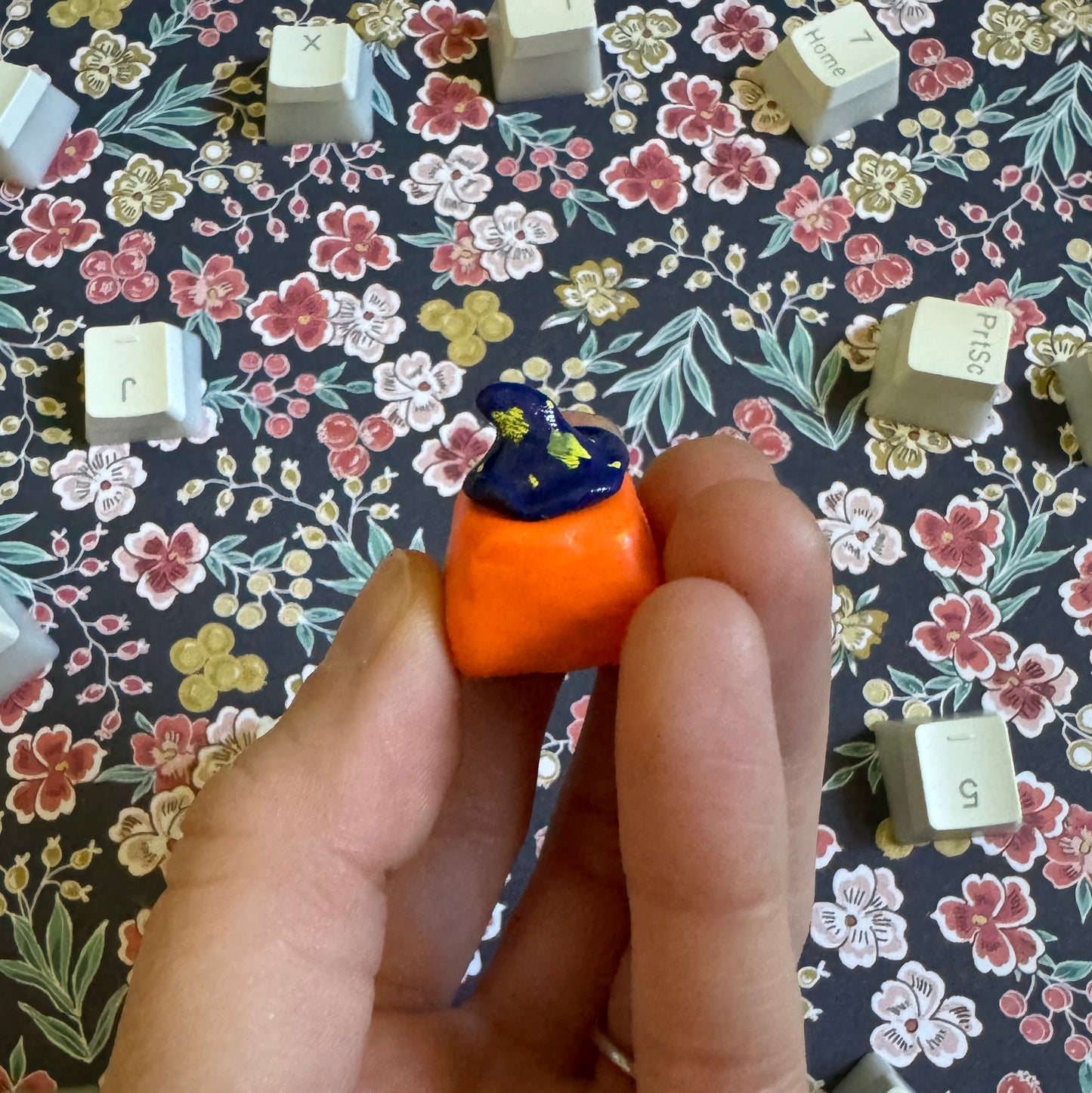 Witch Hat Polymer Clay Keycap
