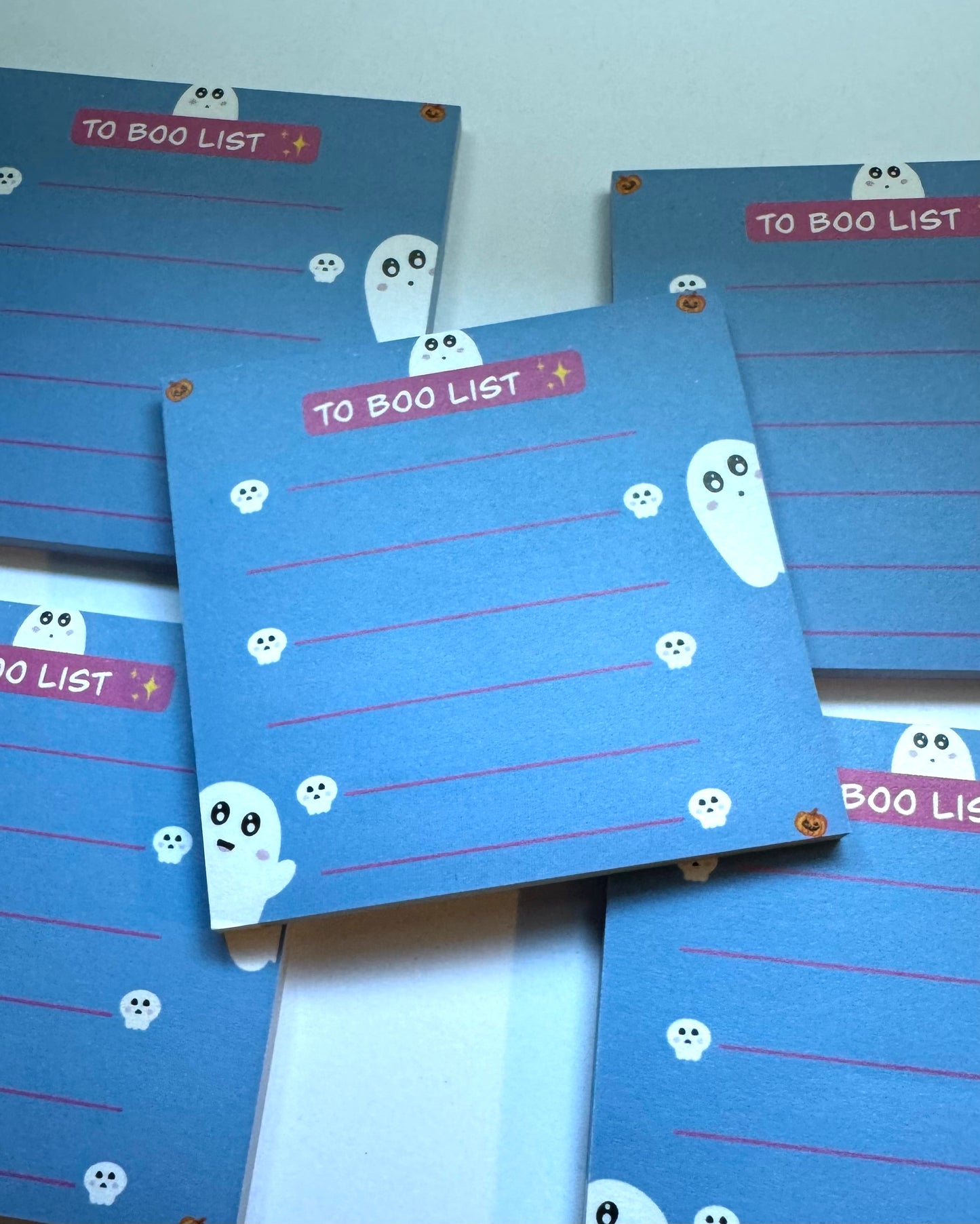 To Boo List Sticky Note Pad