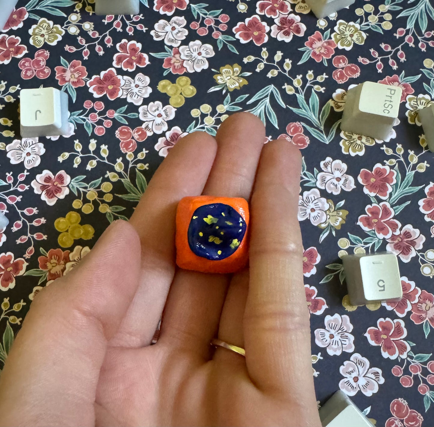 Witch Hat Polymer Clay Keycap