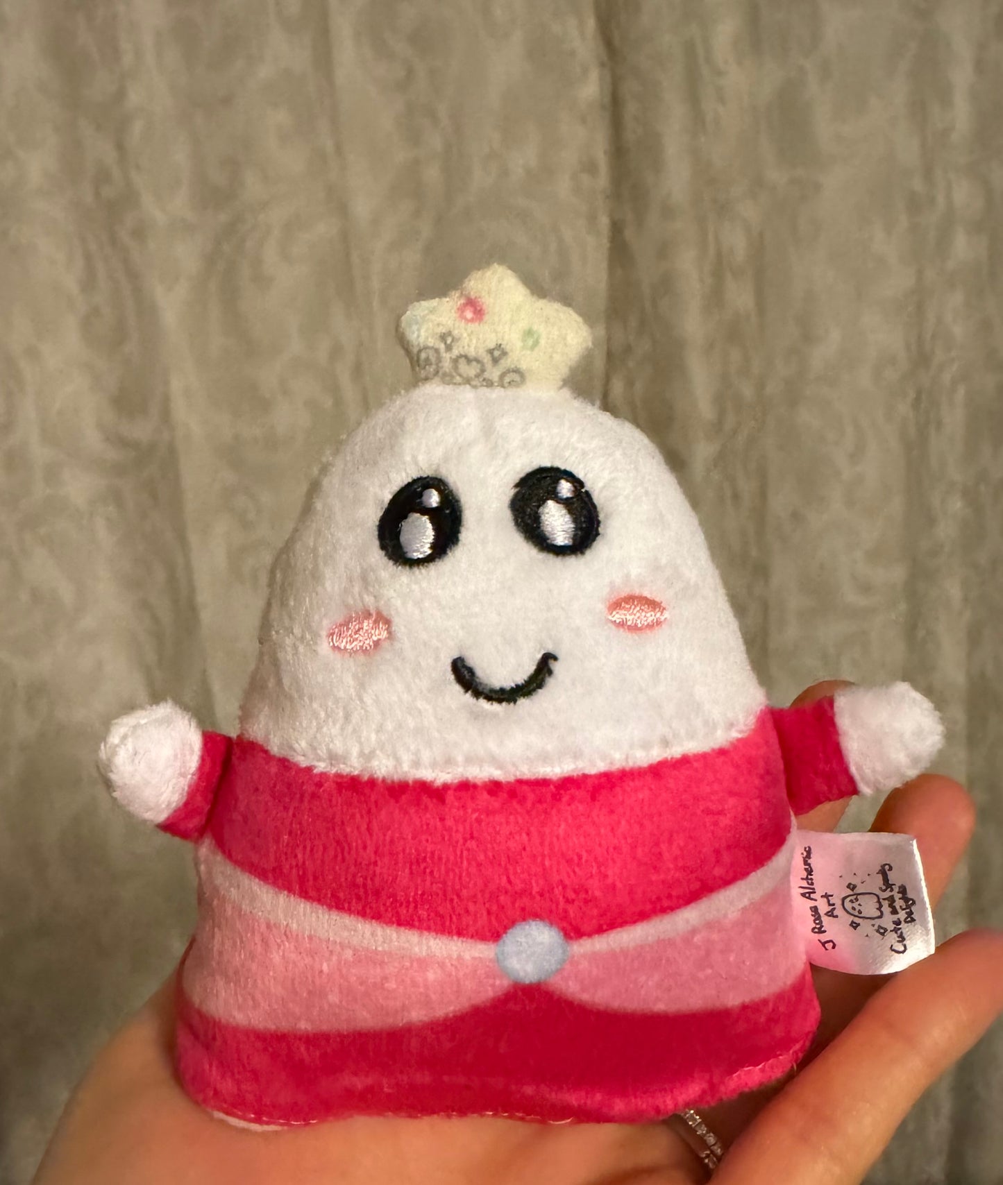 Princess Lucy Ghost Plushie Keychain