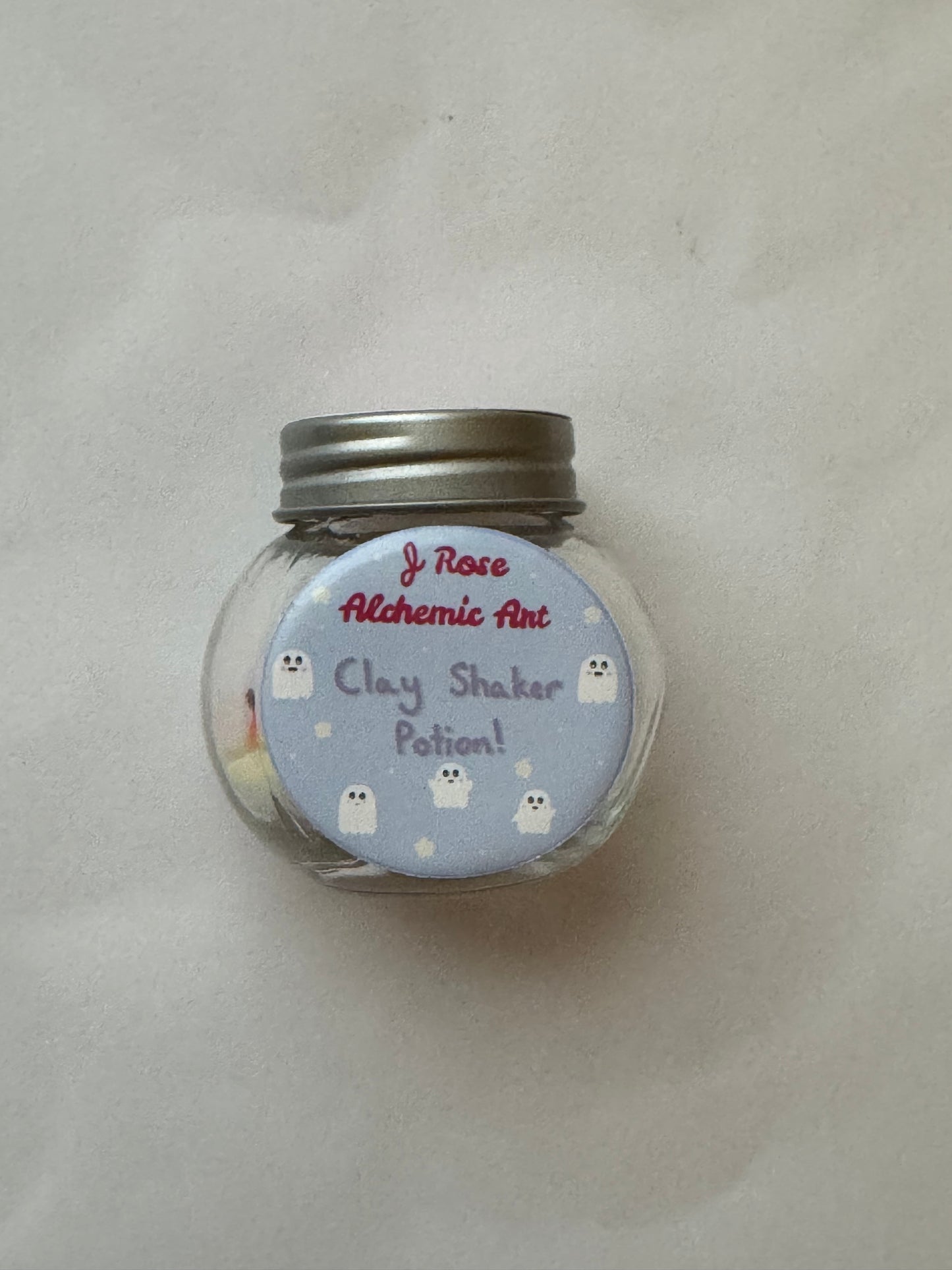 Clay Shaker Potion Bottles
