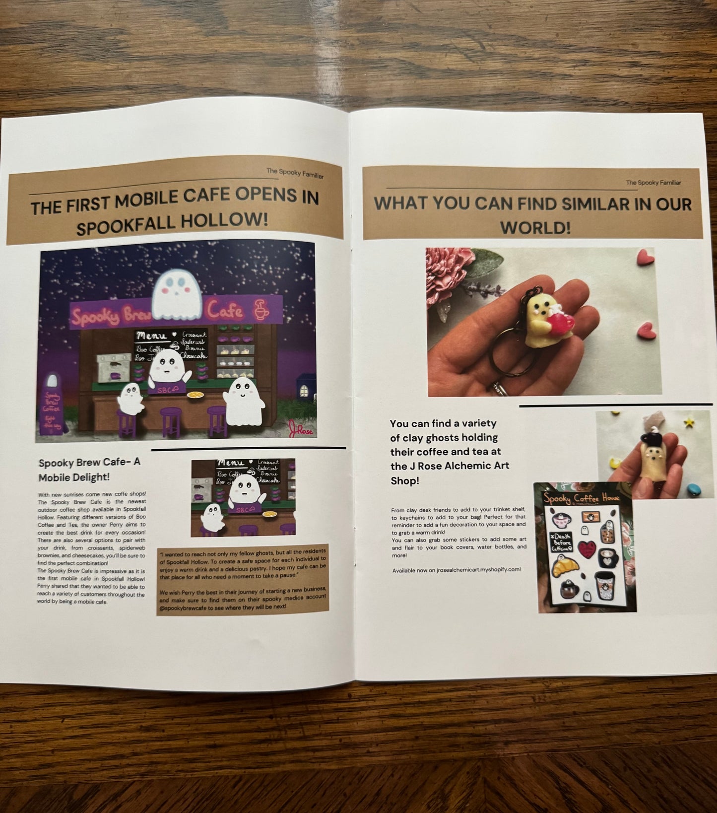 The Spooky Familiar Volume 1 Art Zine