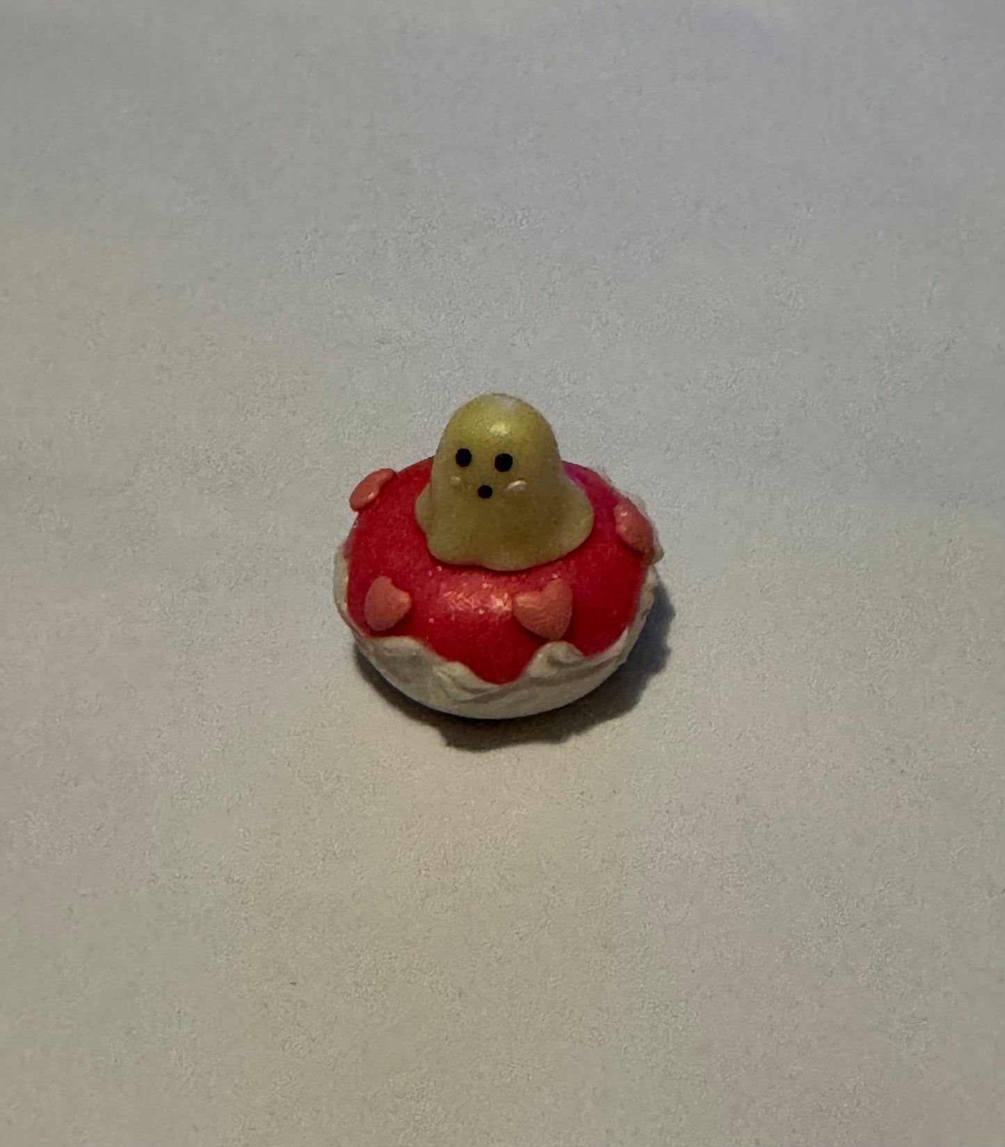 Happy Birthday Clay Cake Ghost Friend