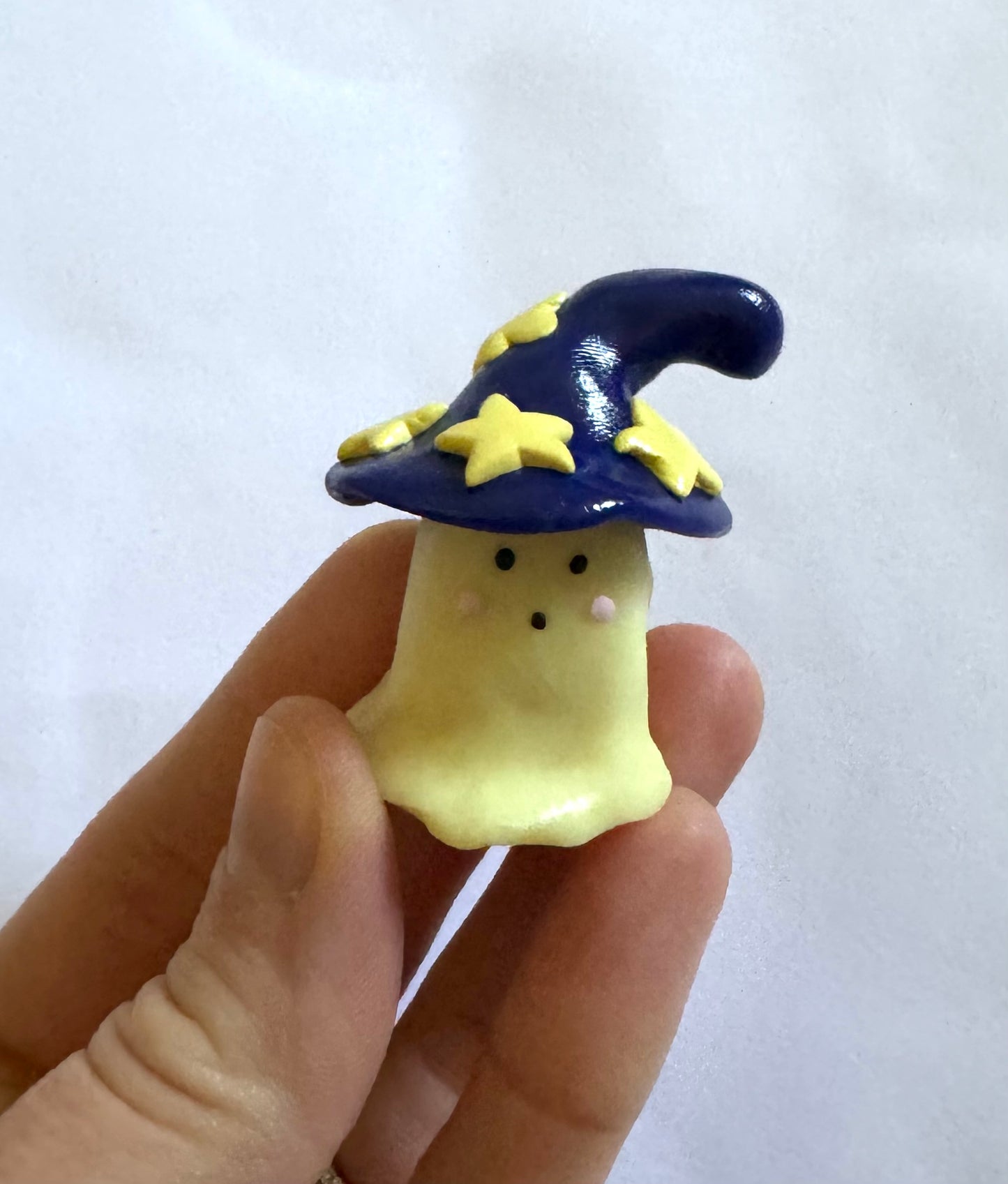 Clay Ghost Wizard