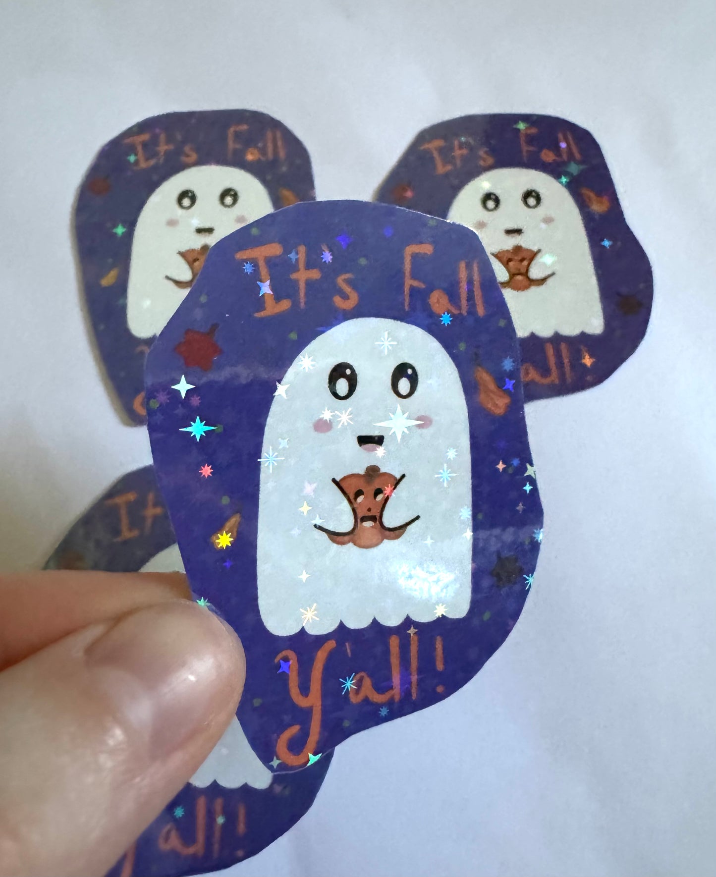 It’s Fall Y’all! Sparkly Vinyl Sticker